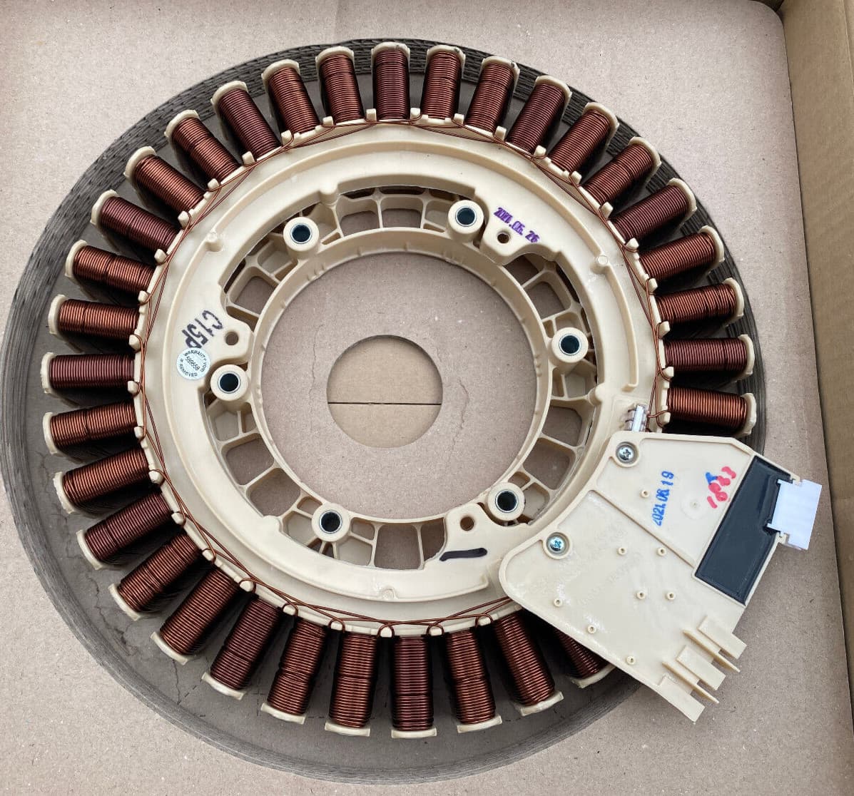 New Genuine OEM Samsung Washer Drive Motor Stator DC31-00111A