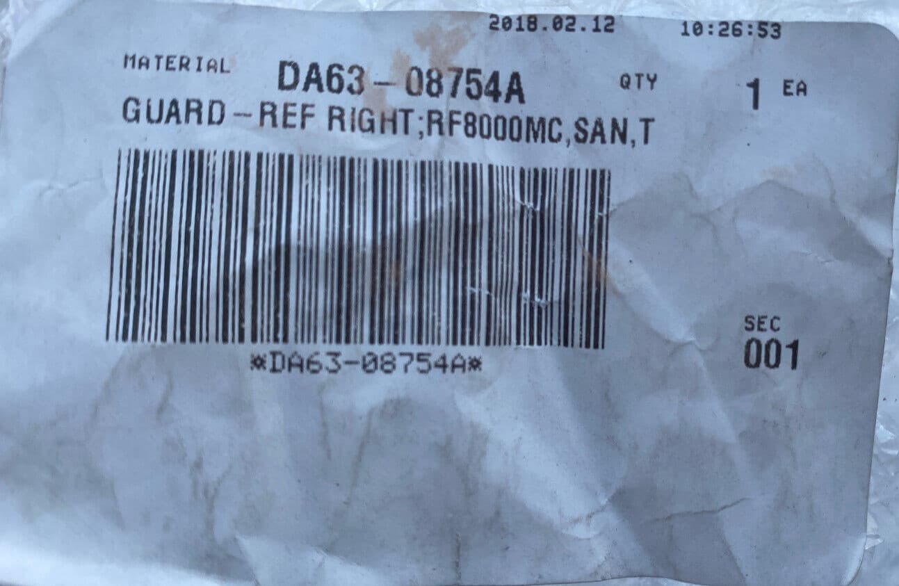 New Genuine OEM Samsung Refrigerator Door Guard Right DA63-08754A — thumbnail 4