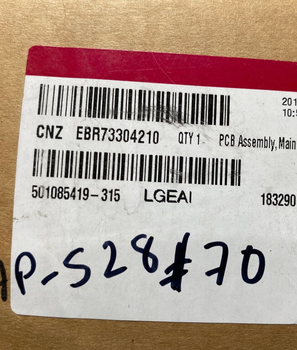 New Genuine LG Refrigerator Electronic Control Board EBR73304210 — thumbnail 3