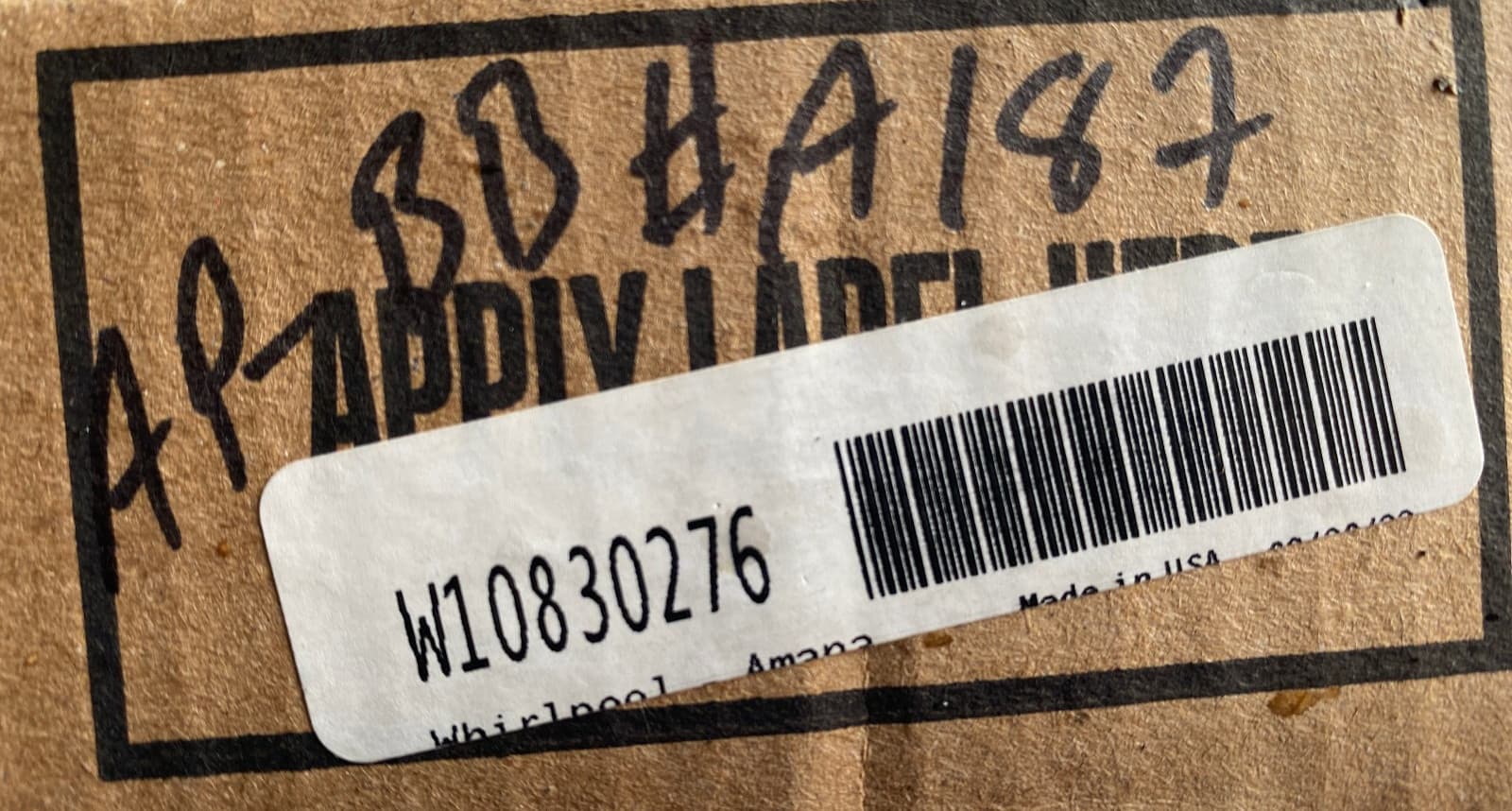 W10830276 OEM Whirlpool Refrigerator Door Gasket (White) New Genuine — thumbnail 3