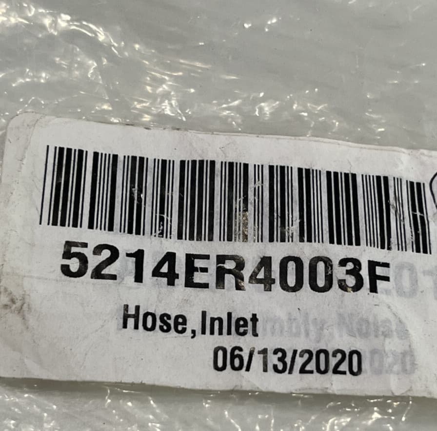 New Genuine LG Dryer Hose Inlet 5214ER4003F — thumbnail 2