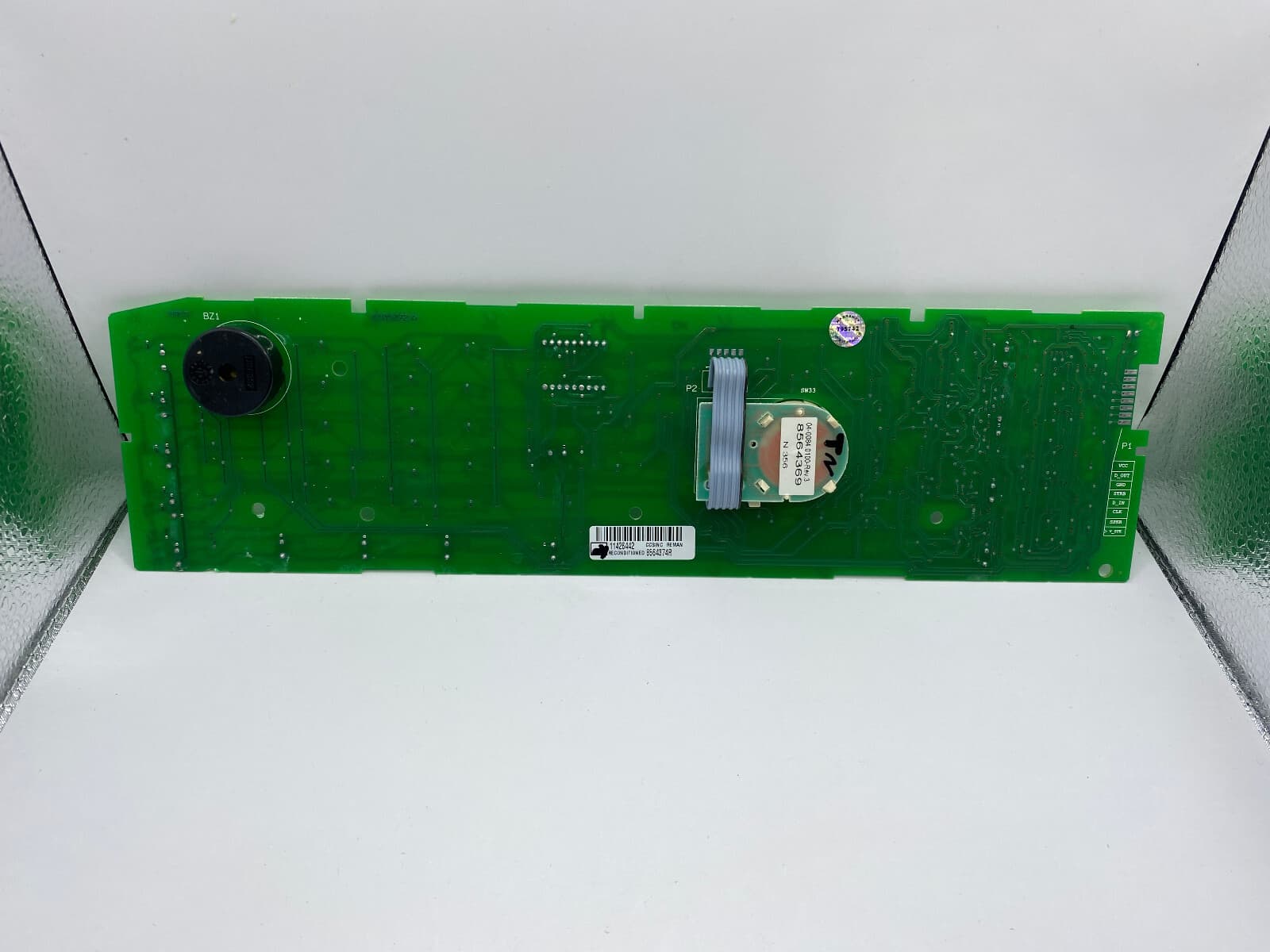 Genuine Whirlpool Washer User Interface WP8564374 8564374 — thumbnail 8