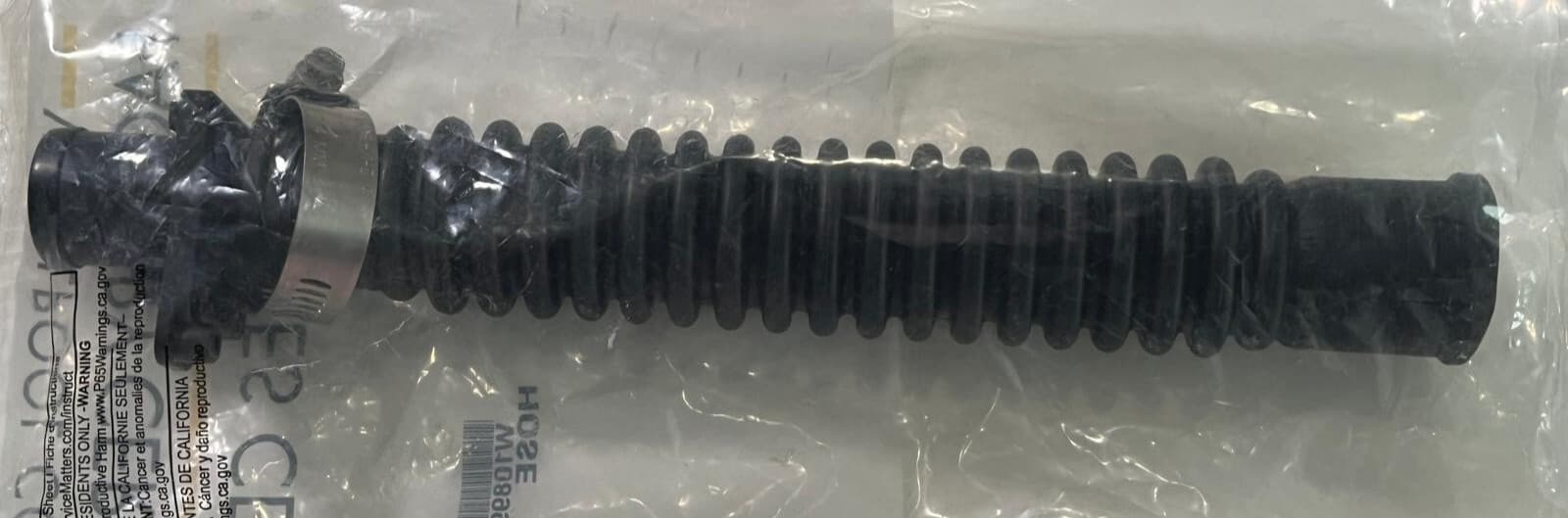 New Genuine  OEM Whirlpool Washer Internal Drain Hose W10899966 — thumbnail 3