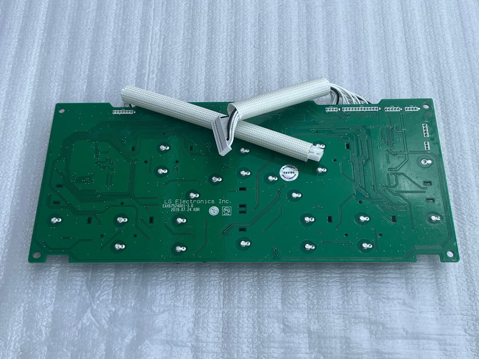 New Genuine LG  Power Control Board Assembly Keypad EBR84545202 — thumbnail 2