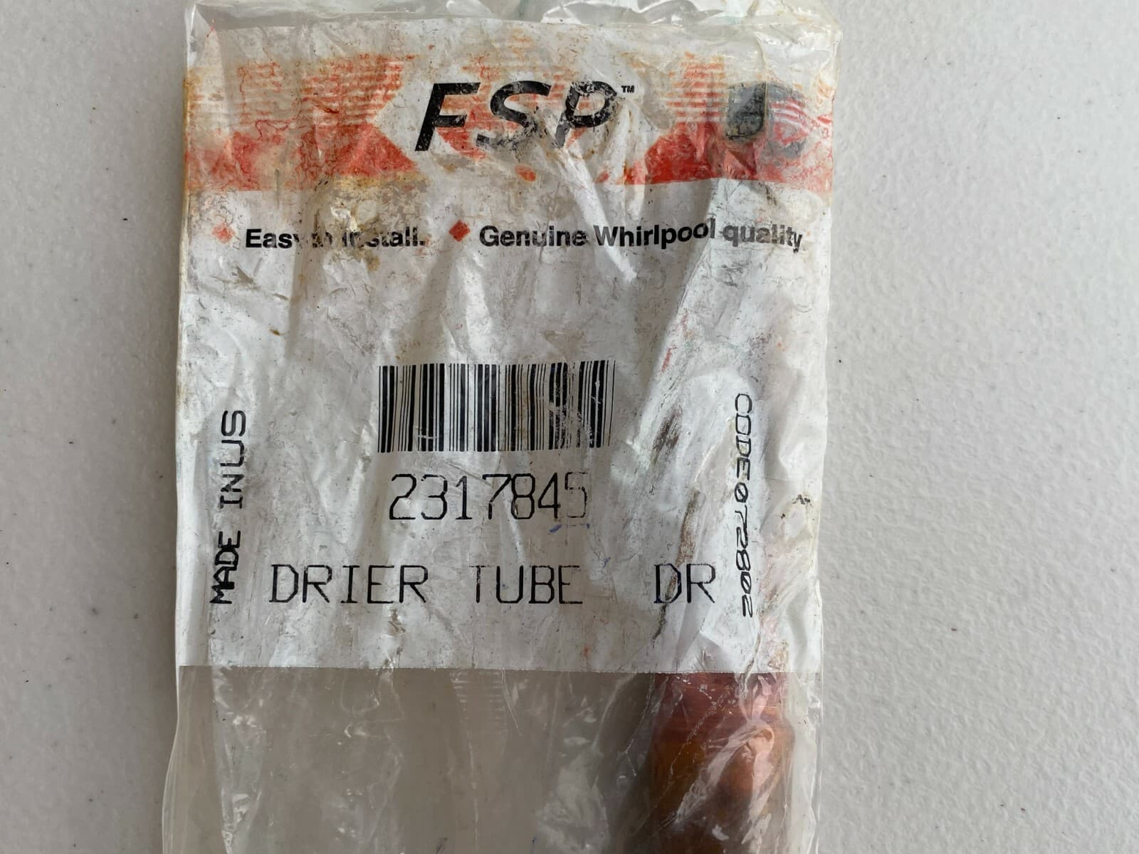 Genuine OEM Whirlpool Refrigerator UV Filter Dryer 2317845 — thumbnail 3