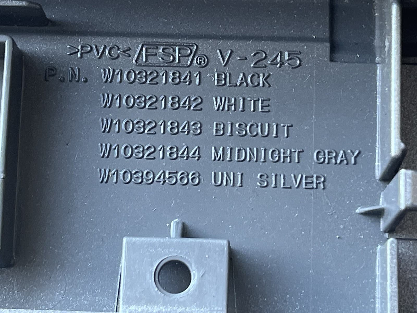 Genuine OEM Whirlpool Dishwasher Control Panel Only W10321844 — thumbnail 3