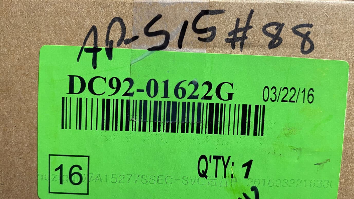 Genuine OEM Samsung Washer Control Pcb Assembly Sub DC92-01622G — thumbnail 5