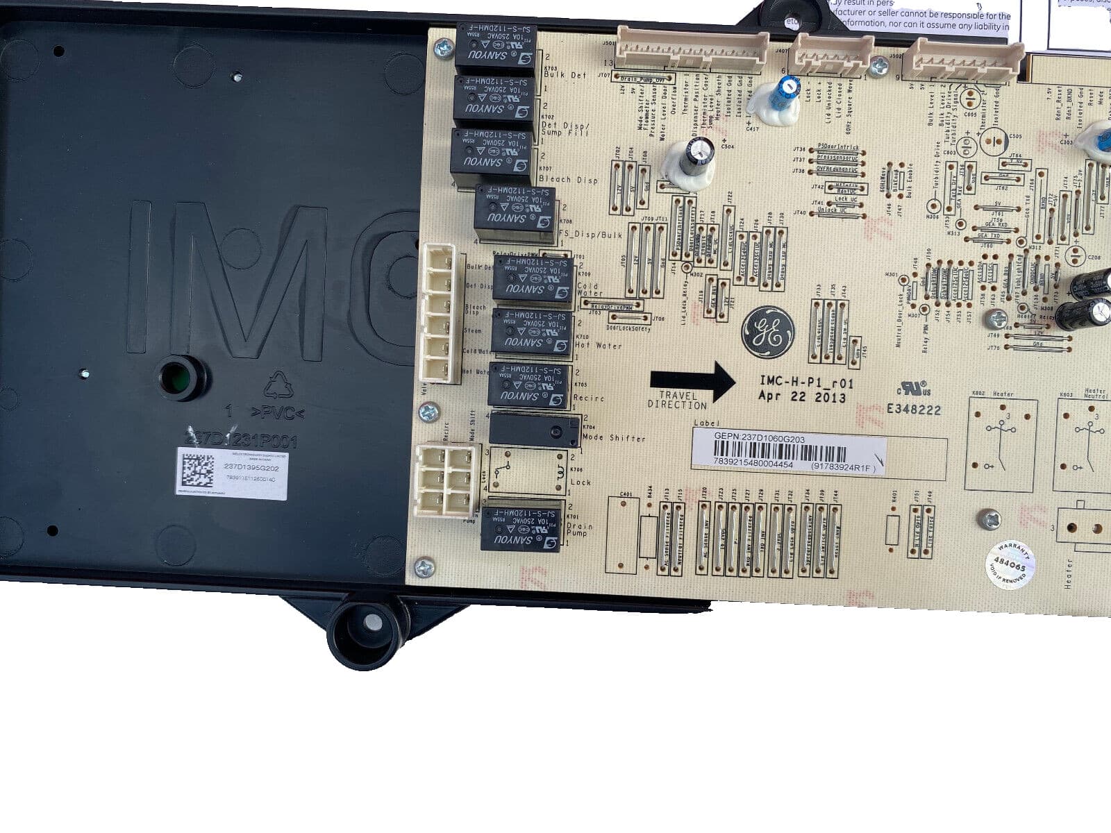New Genuine OEM GE Washer Electronic Control Board Assembly WH12X25674 — thumbnail 3