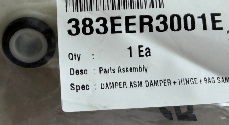 383EER3001E OEM  LG Washer Shock Absorber New Genuine — thumbnail 2