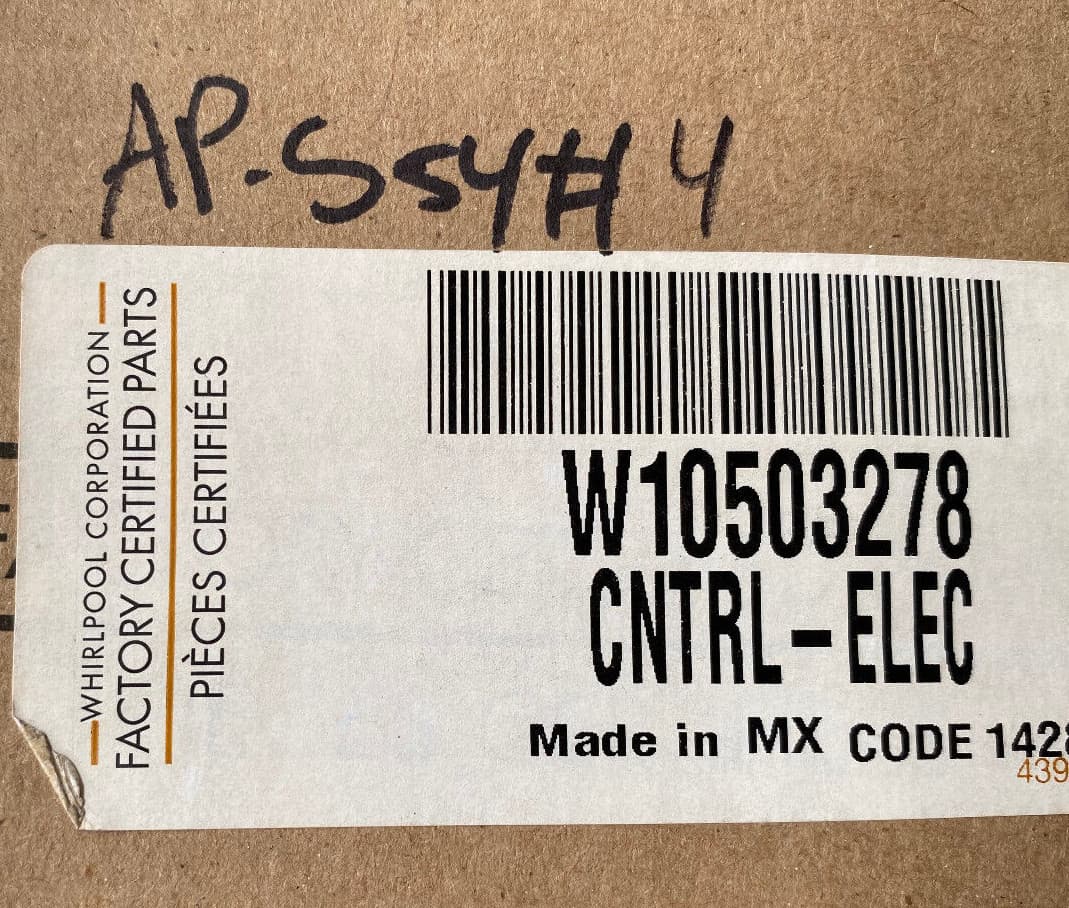 Genuine Whirlpool Electronic Control Board W10503278 — thumbnail 13