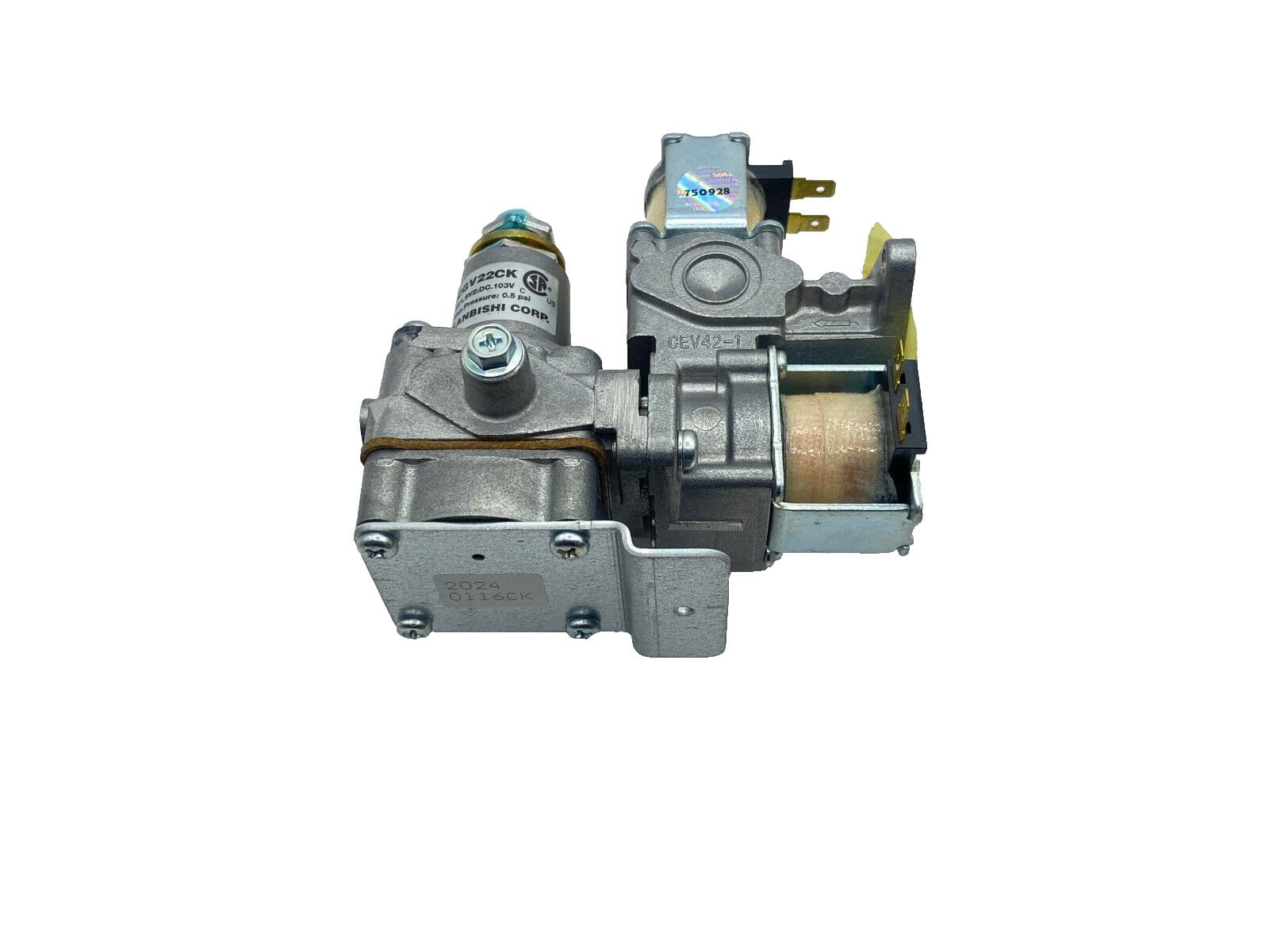 New Genuine OEM LG Dryer Gas Valve Assembly DLGX4501B/00  AGM30063309