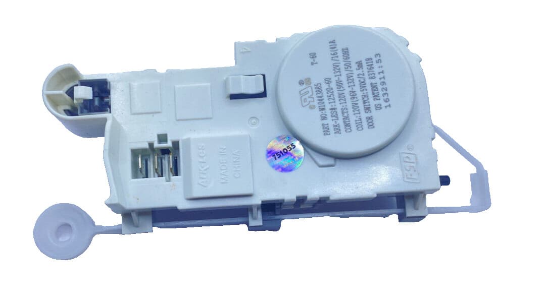 New Genuine OEM Whirlpool Washer Door Lock Latch WPW10443885 W10443885 — thumbnail 5