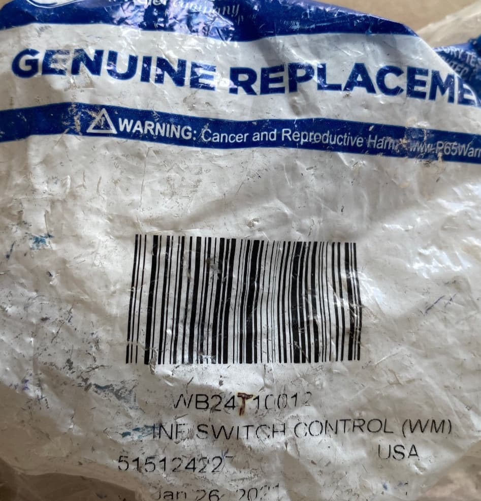 New Genuine OEM GE Range Switch Infinite JBP79WB4WW WB24T10012 — thumbnail 5