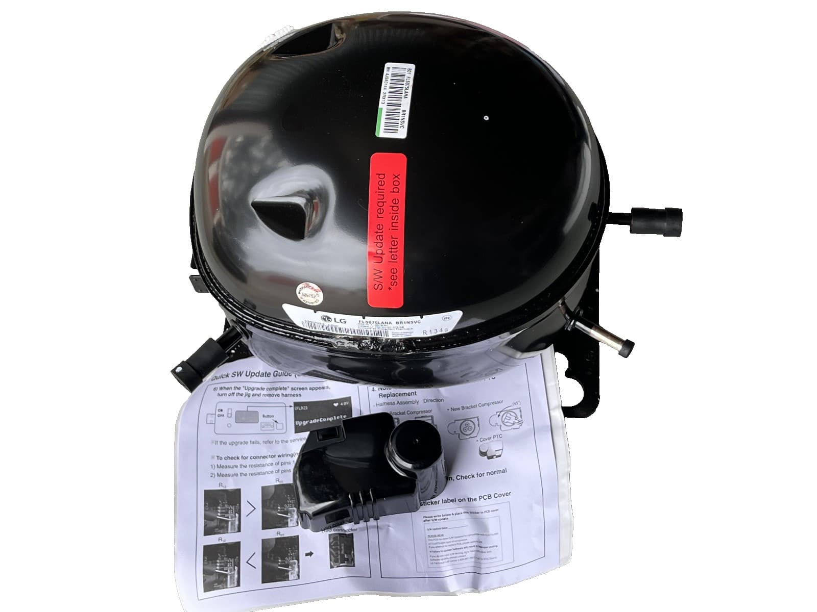 New Genuine OEM LG Kenmore Refrigerator Compressor FLS075LANA TCA38151706 — thumbnail 18