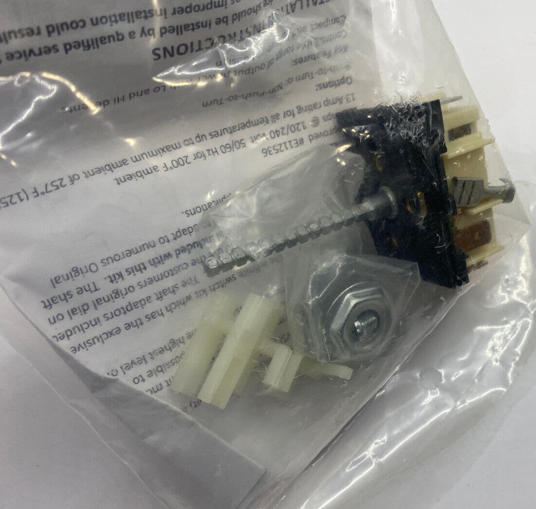 New Genuine OEM Whirlpool Range Surface Element Switch Kit W10900107 — thumbnail 2