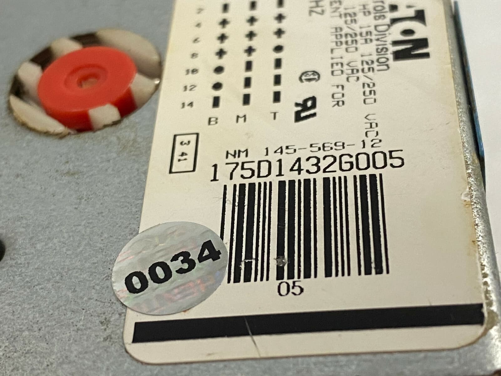 175D1432G005  OEM  GE Washer Timer Genuine — thumbnail 4