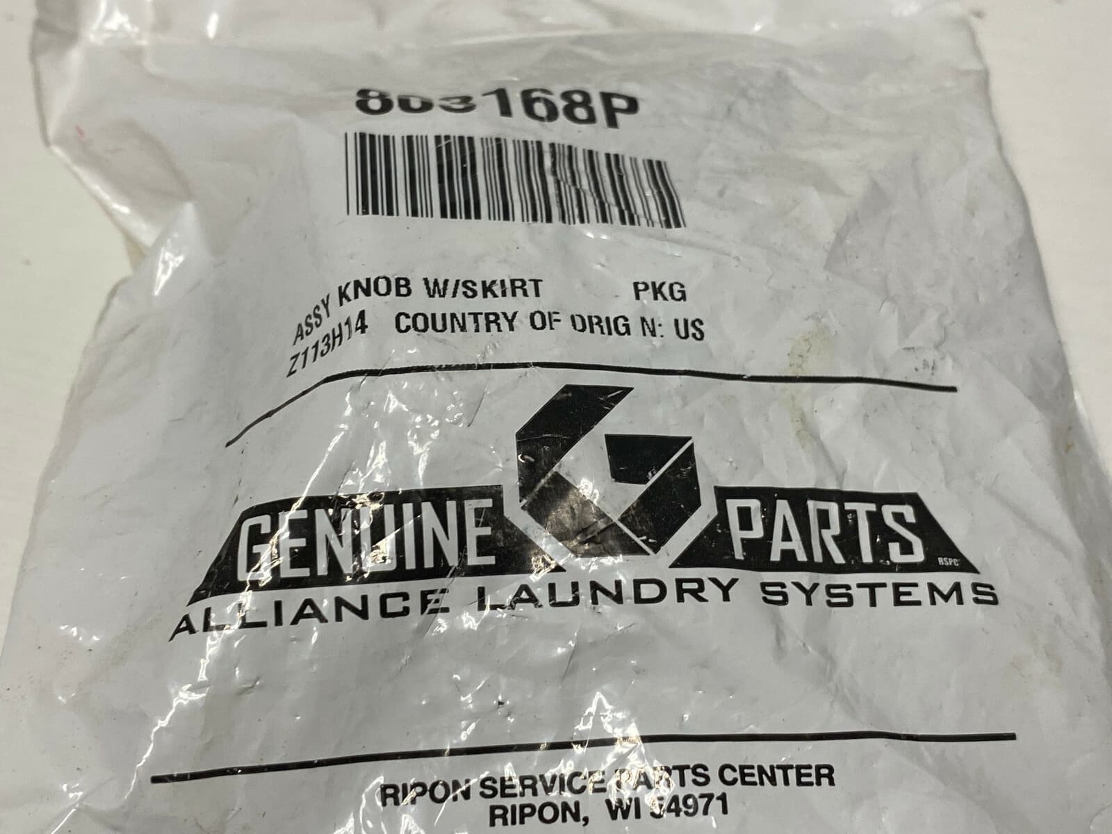 Genuine OEM Speed Queen Dryer Timer Knob 803168P — thumbnail 5