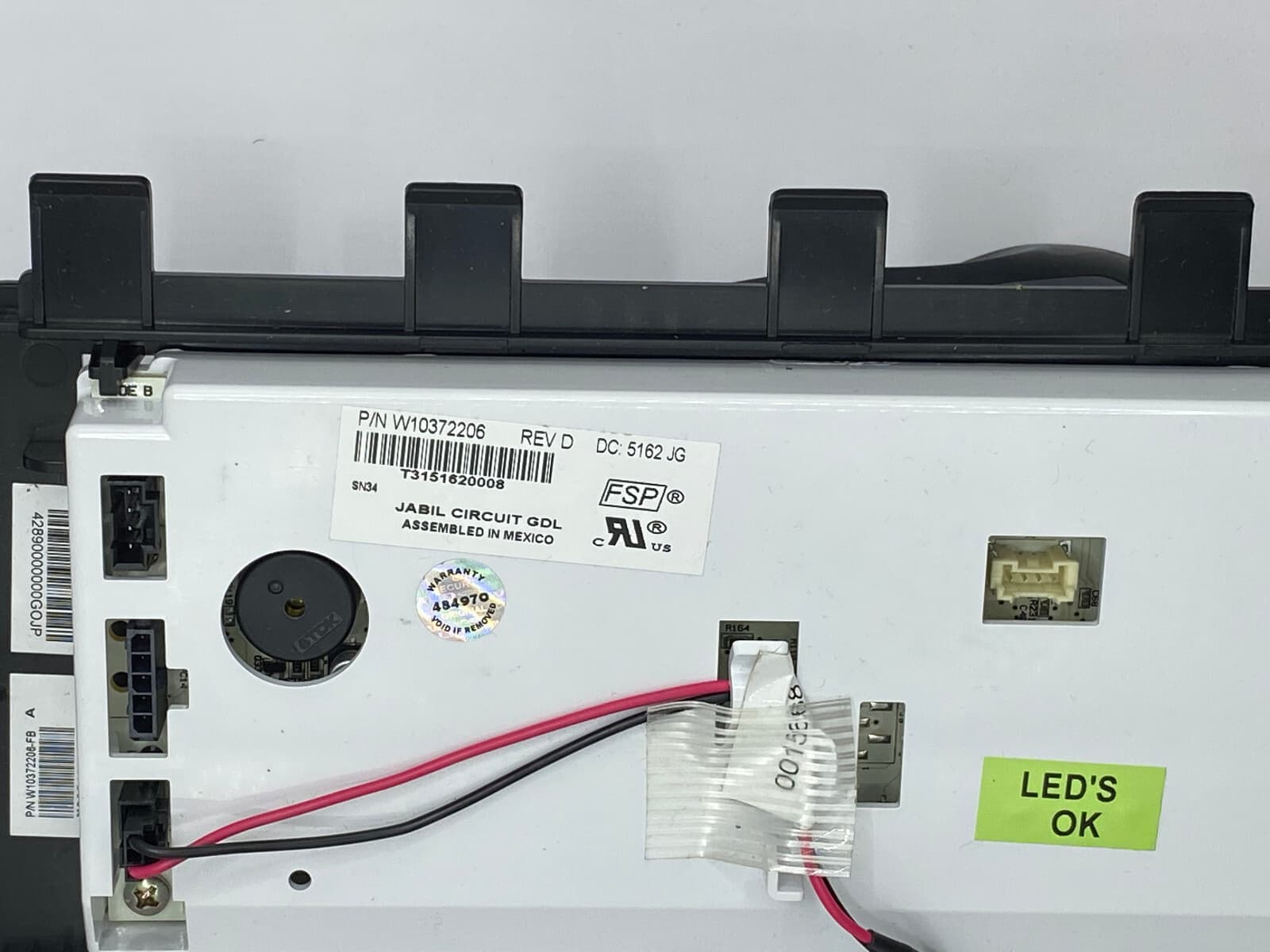 New Genuine OEM Whirlpool  Electronic Control Board W10372206 — thumbnail 3