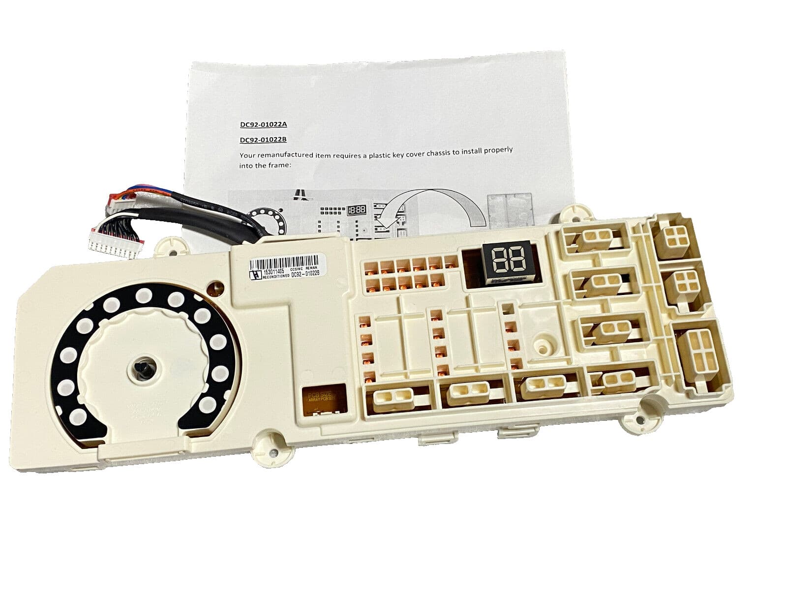 Genuine OEM Samsung Washer Control Module Assembly DC92-01022B