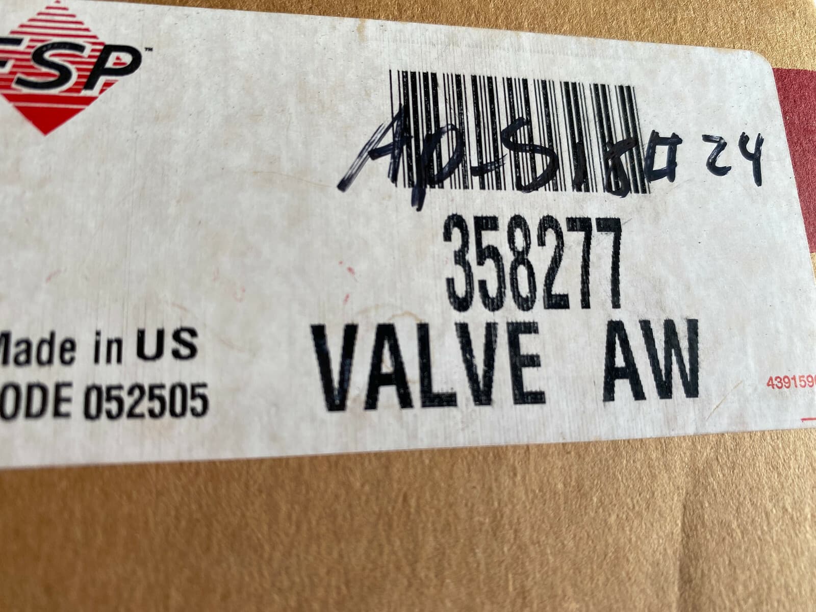 New Genuine OEM Whirlpool  Washer Water Inlet Valve LA9800XPW1  358277 — thumbnail 5