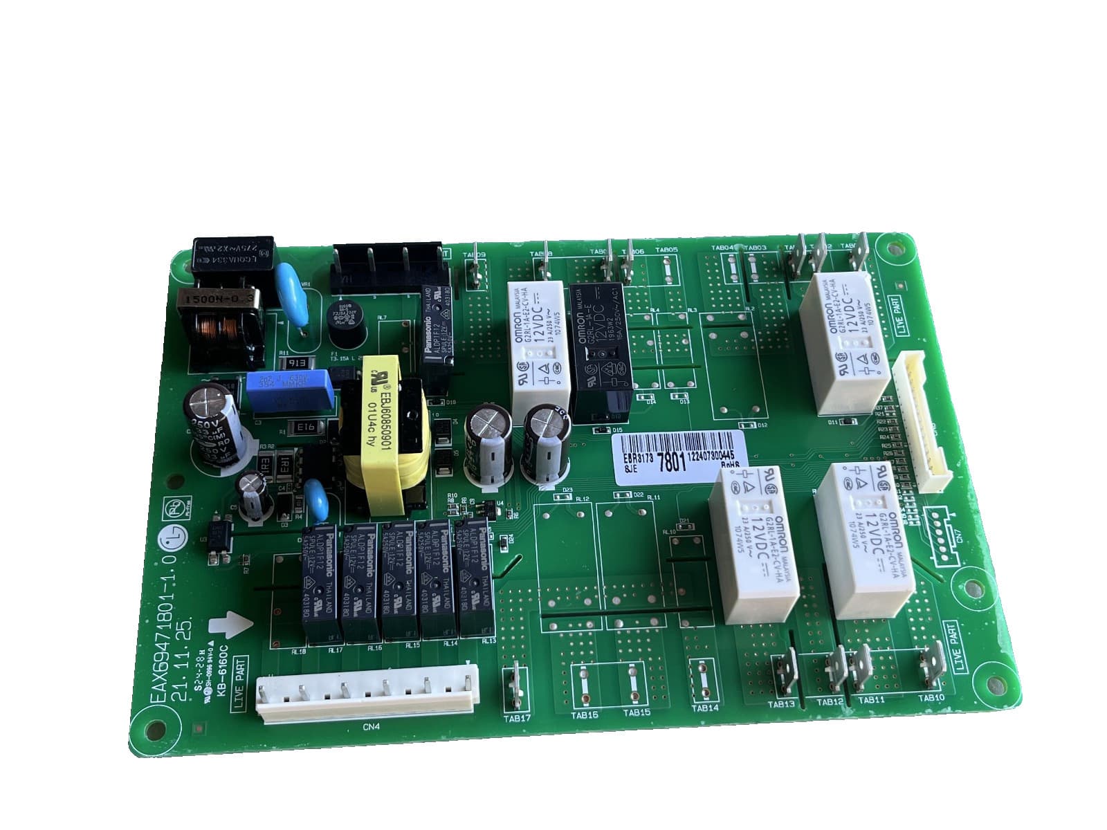 NEW Genuine OEM LG Electric Range Power Control Board LSEL6331F/00 EBR31737801