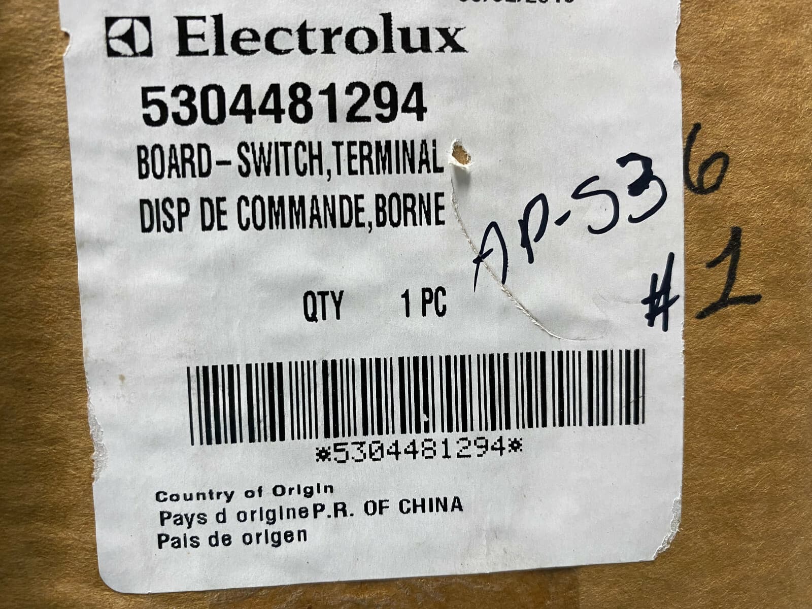 5304481294 New Genuine OEM Frigidaire Refrigerator Electronic Control Board — thumbnail 7