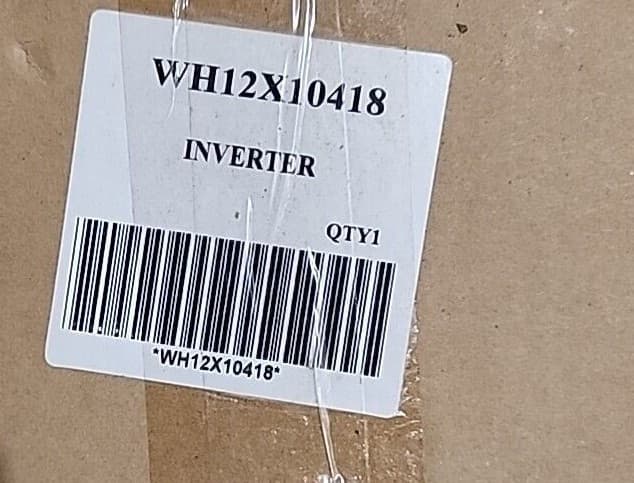 Genuine OEM GE Washer Drive Motor Inverter Board WH12X10418 — thumbnail 5