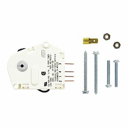 New Genuine OEM Whirlpool Refrigerator Defrost Timer W10822278