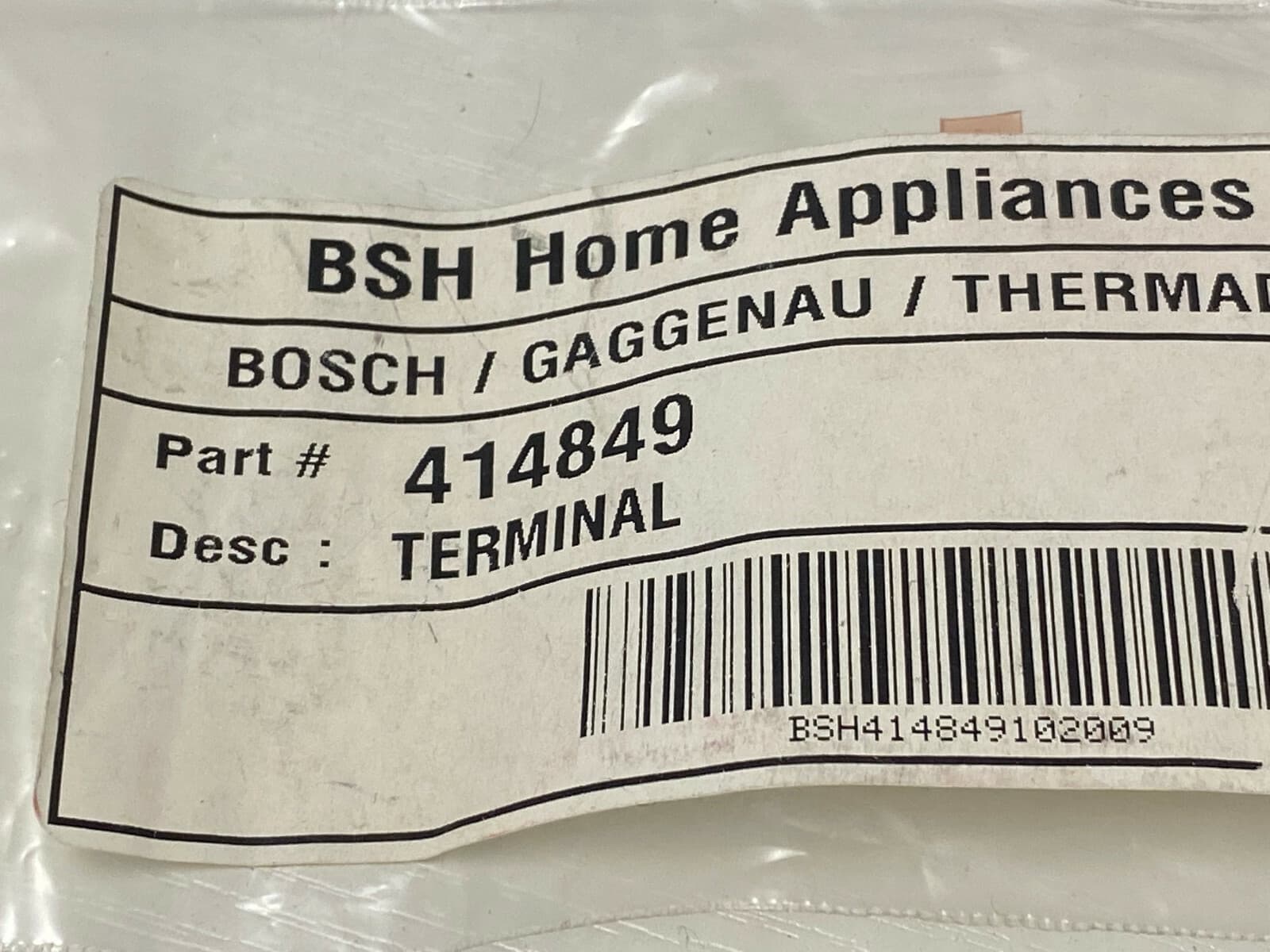 Genuine OEM Bosch Terminal  Male  414849 — thumbnail 6