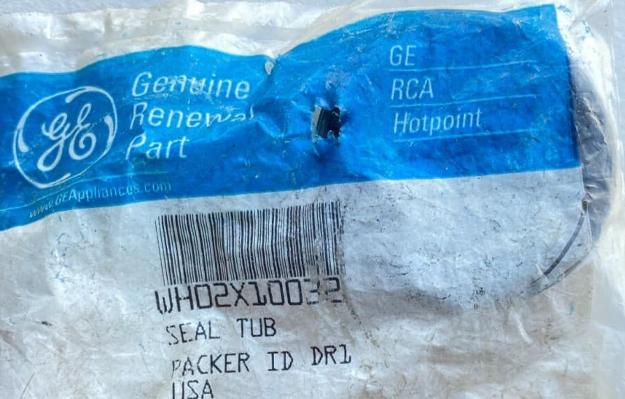 WH02X10032 OEM GE Washer Seal Tub (Set of 2)  NEW Genuine — thumbnail 2