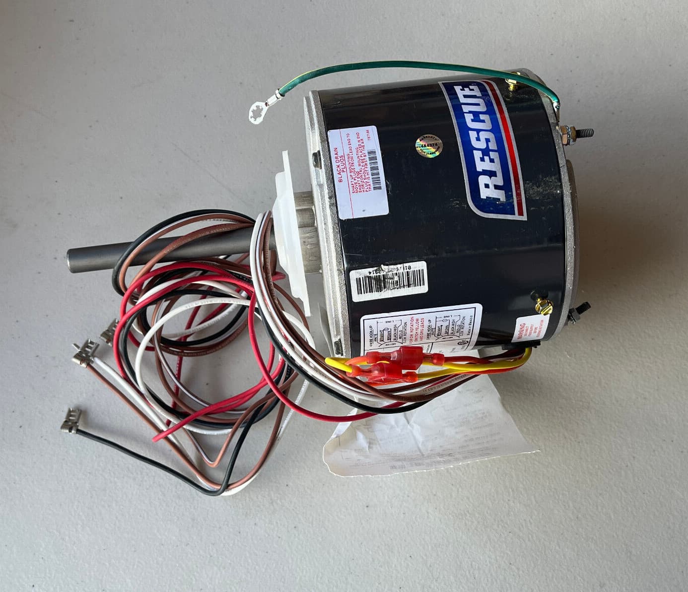 New Genuine US Motors Condenser Fan Motor, 208-230V, 1/3-1/6 HP, 825 RPM 5464 — thumbnail 2