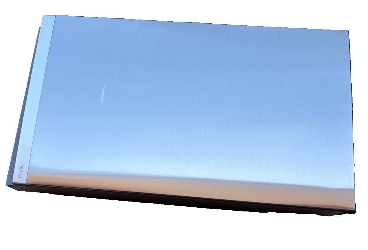 WR78X45306 OEM GE Freezer Door - Fpr Stainless Steel New Genuine