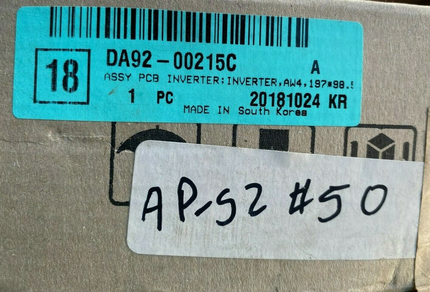 Genuine Samsung Refrigerator Inverter Power Control Board DA92-00215C — thumbnail 12