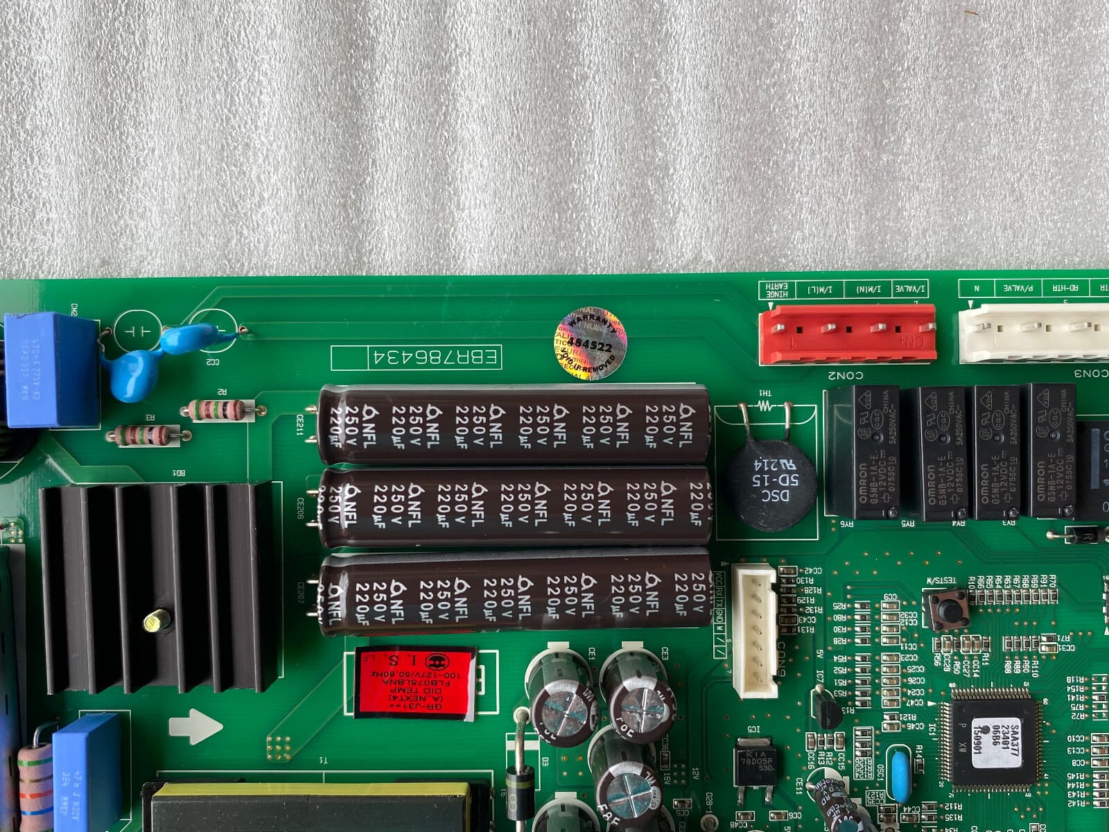 New Genuine LG Main Control Board EBR78643409 — thumbnail 2
