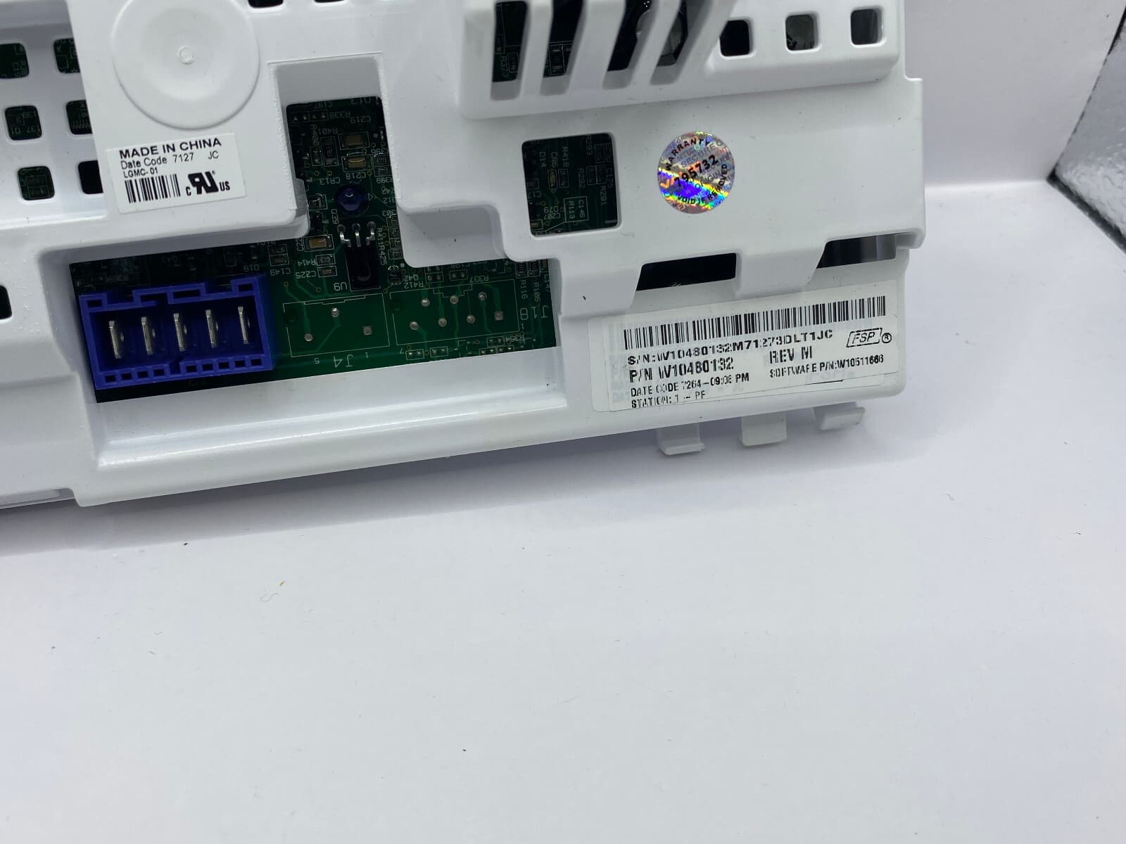 Genuine OEM Whirlpool  Maytag Washer Control Board W10480132 — thumbnail 3