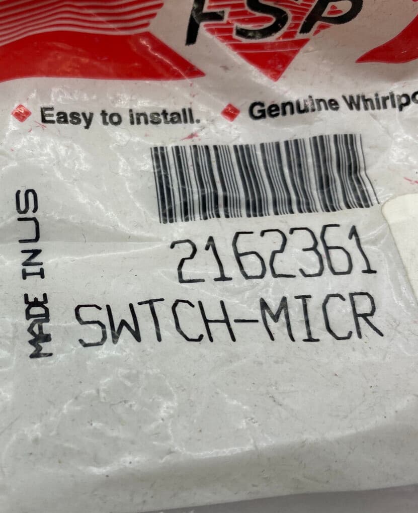 New Genuine OEM Whirlpool Refrigerator Micro Switch (3pack) WP2162361 2162361 — thumbnail 3