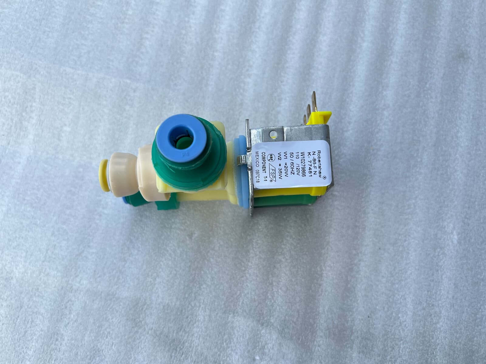 New Genuine Whirlpool Refrigerator Water Inlet Valve WPW10279866 W10279866 — thumbnail 4