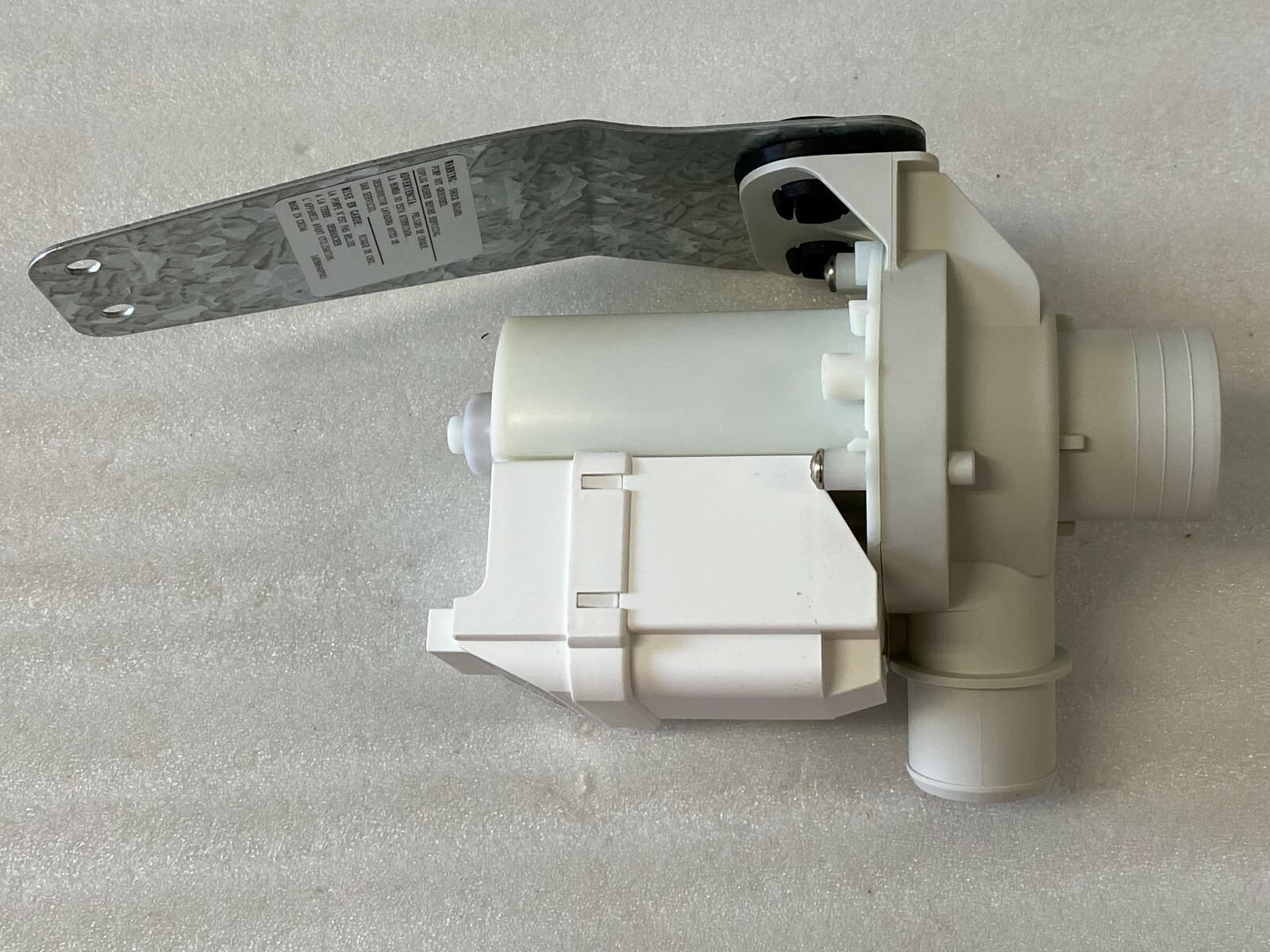WH23X10013 OEM  GE Washer Drain Pump NEW Genuine — thumbnail 2