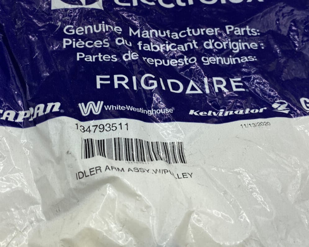 New Genuine OEM Frigidaire Dryer Idler Arm Assy 134793511 — thumbnail 2