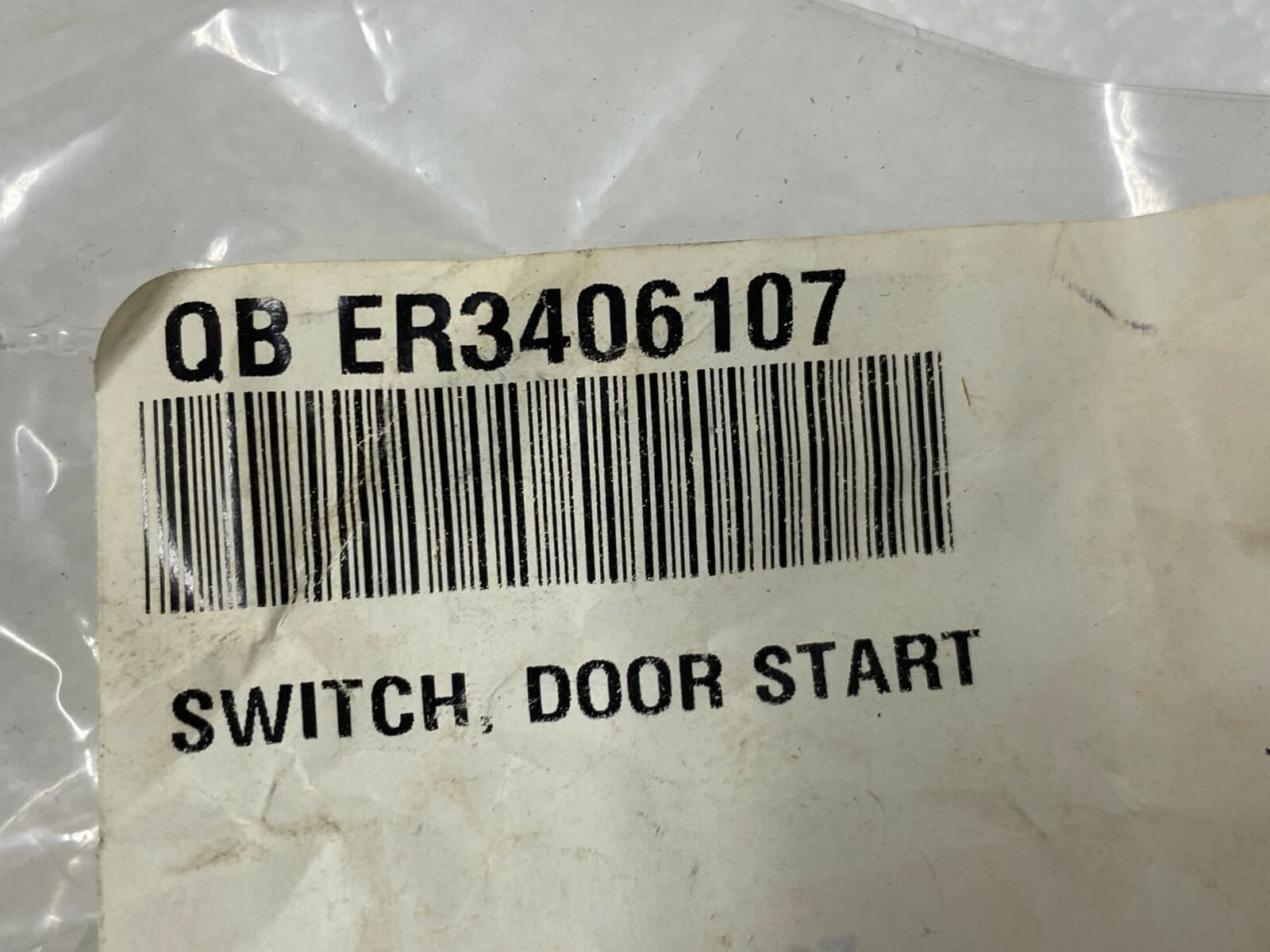 New Genuine OEM Whirlpool  Dryer Door Switch 3406107 — thumbnail 2