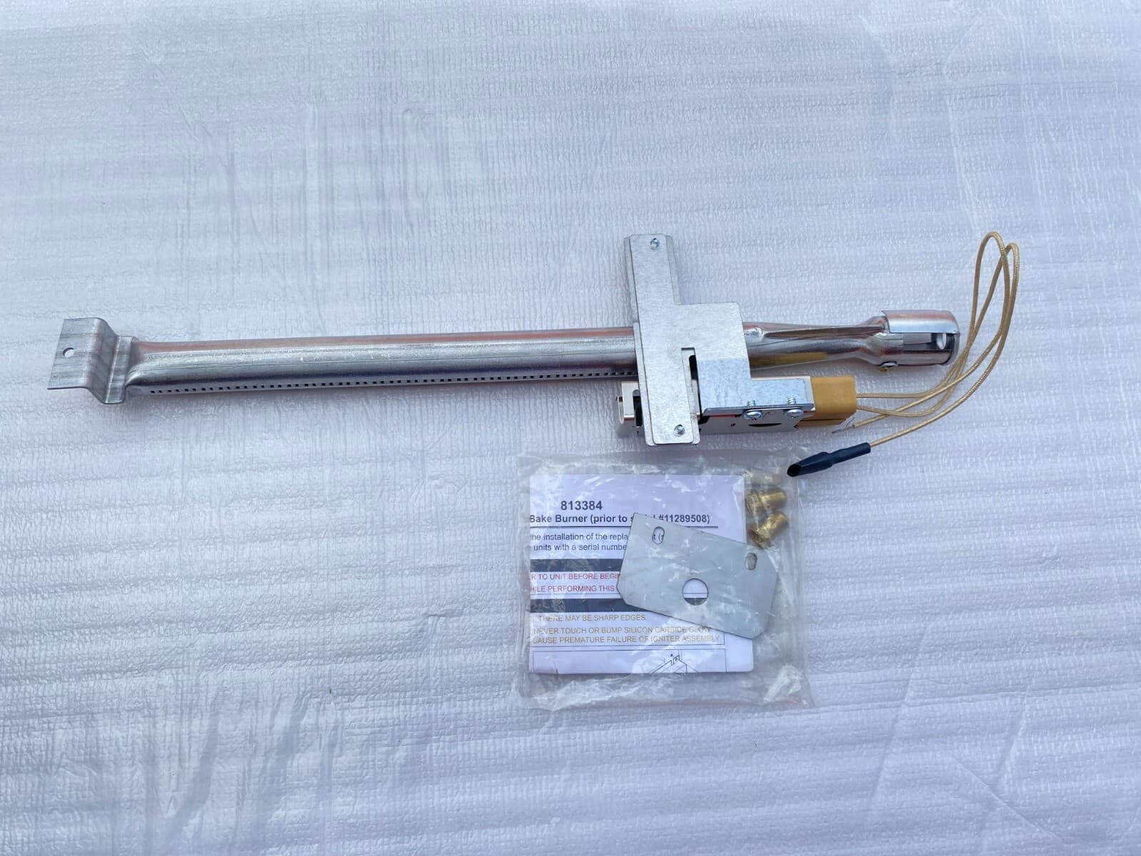 Genuine OEM Wolf Oven Range Burner Kit 813384 — thumbnail 2