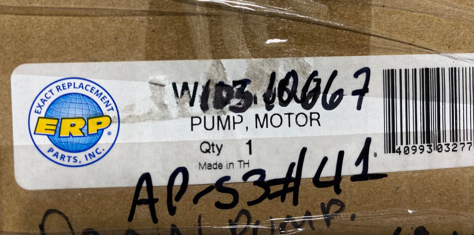 New For Whirlpool  Dishwasher Pump Motor W10510667 W11032770 — thumbnail 5