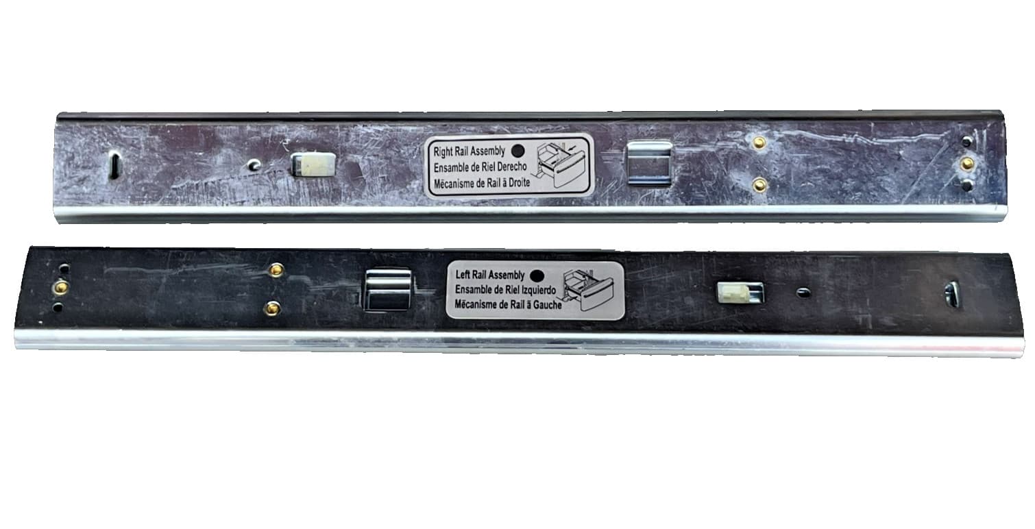 MGT61844017 MGT61844018 OEM LG Refrigerator Rail Slide Left & Right New Genuine — thumbnail 3
