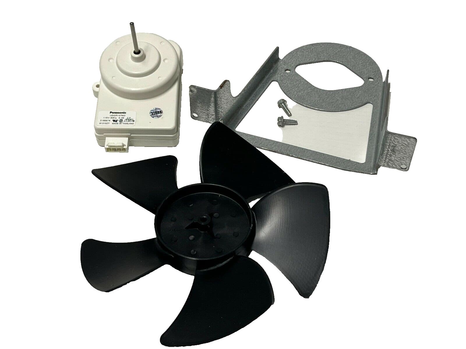 NEW Genuine OEM Whirlpool Refrigerator Condenser Fan Kit W10181323