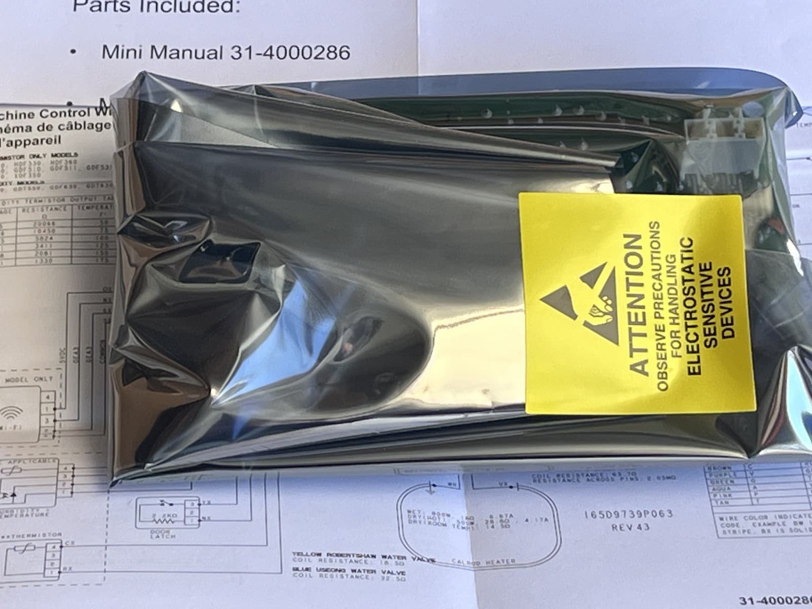 WD21X32938 OEM GE Dishwasher Main Control Board NEW Genuine — thumbnail 13