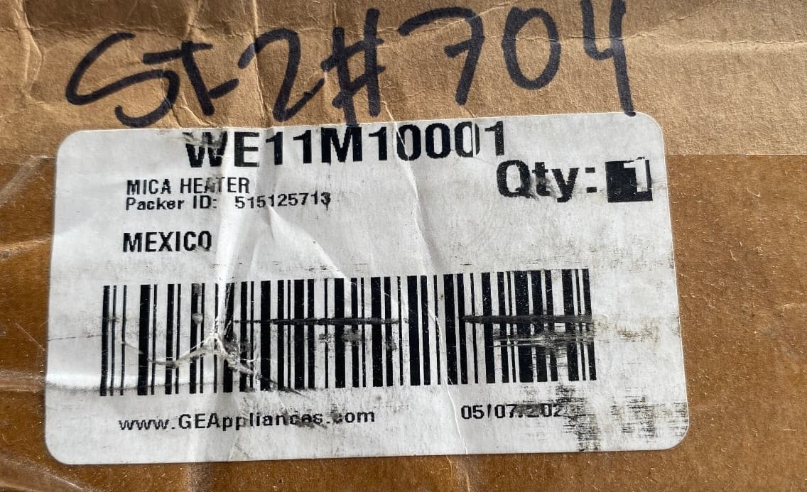 WE11M10001 OEM GE Dryer Heating Element New Genuine — thumbnail 10