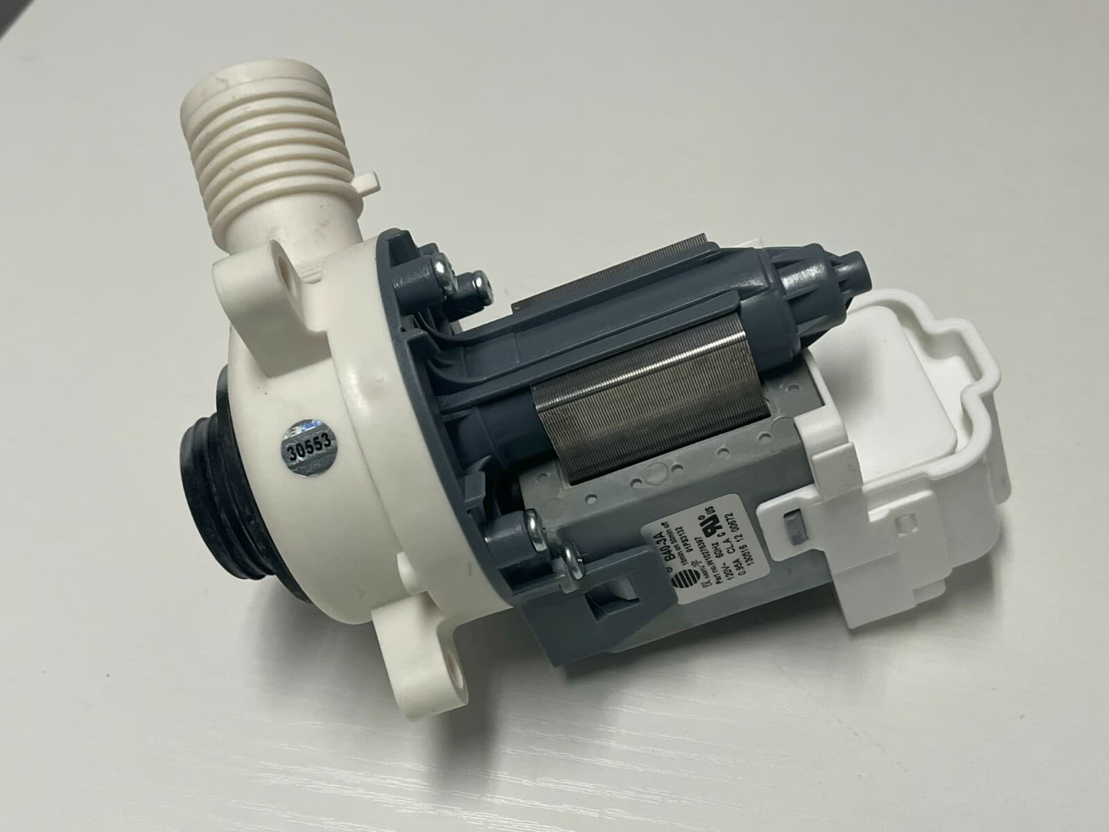 New Genuine Whirlpool  Washer Drain Pump Assembly W10276397 — thumbnail 8