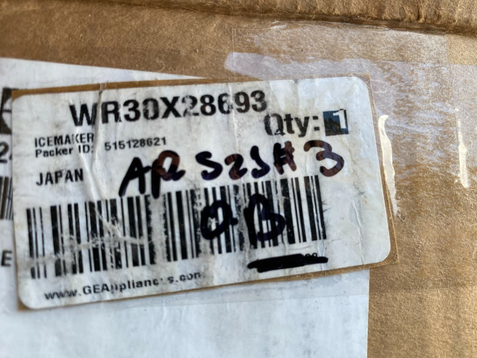 Genuine OEM GE Refrigerator Ice Maker CFCP1RKBA SS  WR30X28693 — thumbnail 5