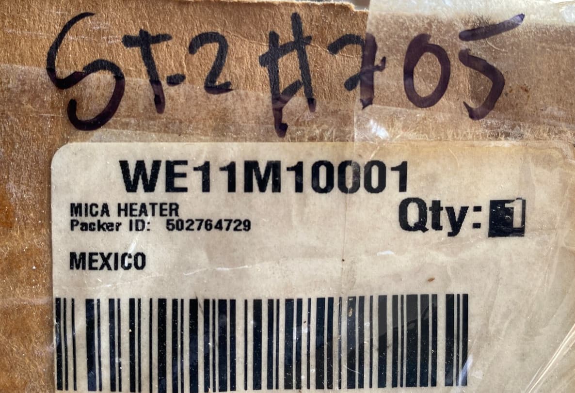 WE11M10001 OEM GE Dryer Heating Element New Genuine — thumbnail 11
