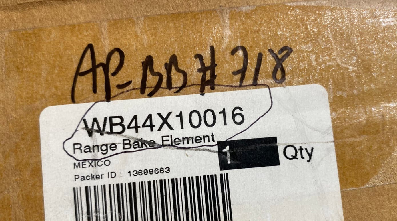New Genuine OEM GE Oven Bake Element WB44X10016 — thumbnail 2